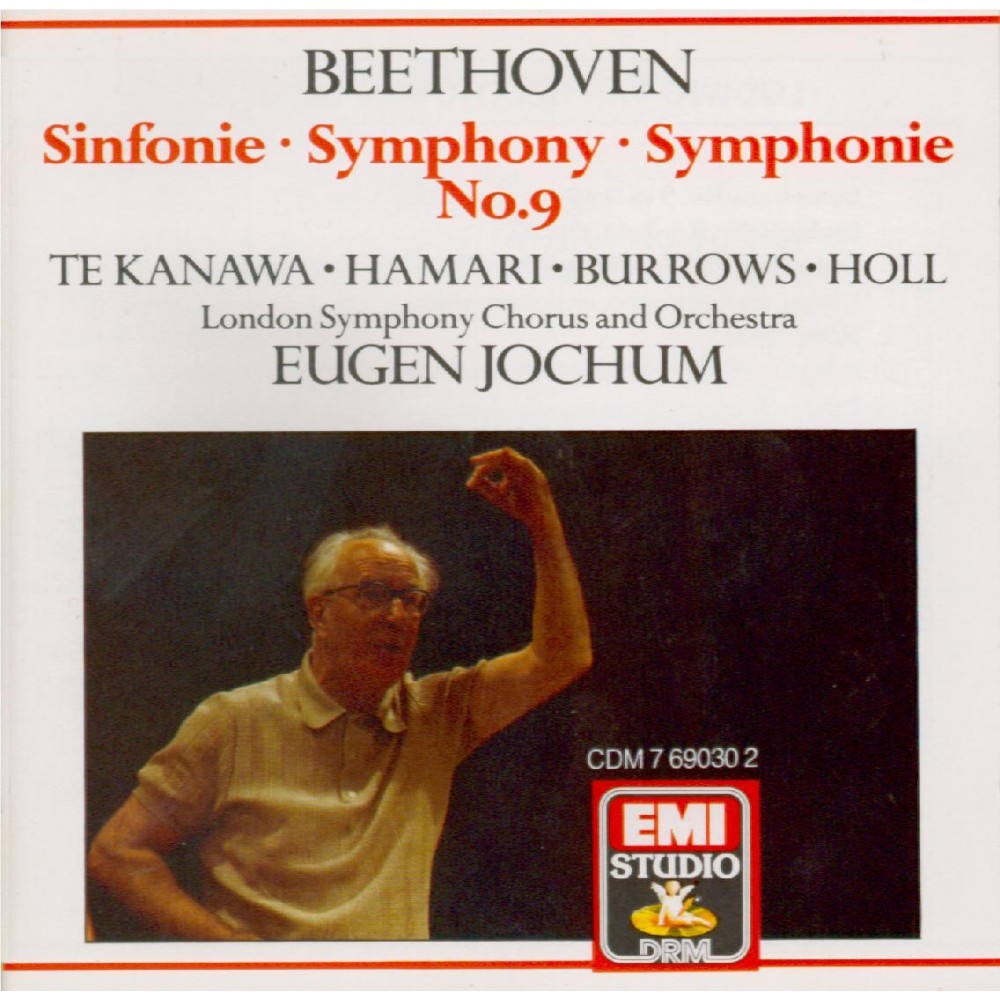 BEETHOVEN - Jochum - Symphonie n°9 op.125 'Ode à la joie'